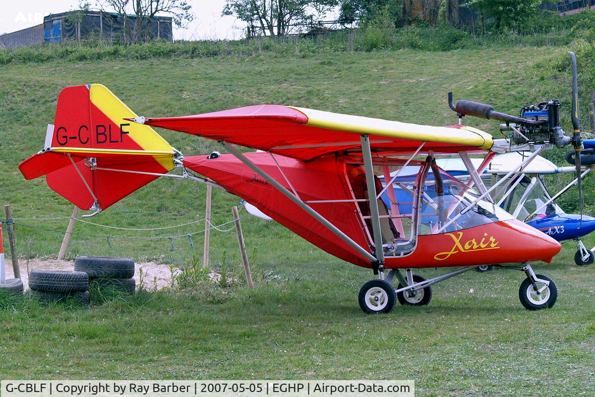 G-CBLF, 2002 Raj Hamsa X-Air 582(11) C/N BMAA/HB/194, Raj Hamas X Air 582 (11) [BMAA/HB/194] Popham~G 05/05/2007