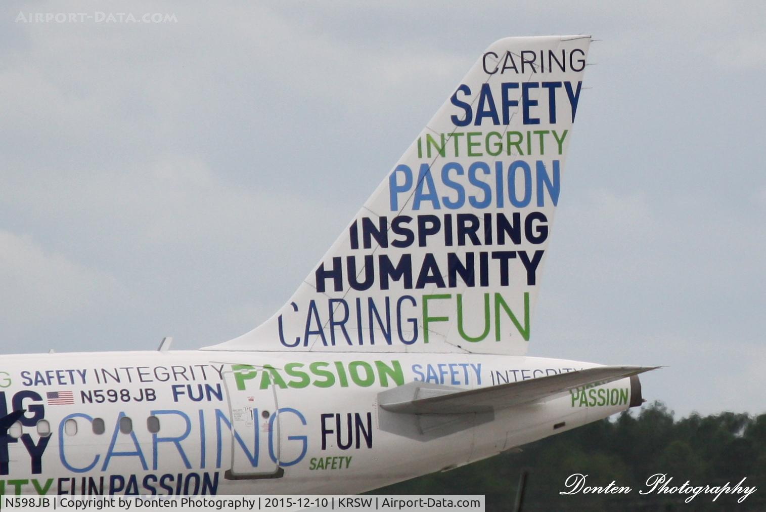 N598JB, 2004 Airbus A320-232 C/N 2314, JetBlue Flight 965 (N598JB) 