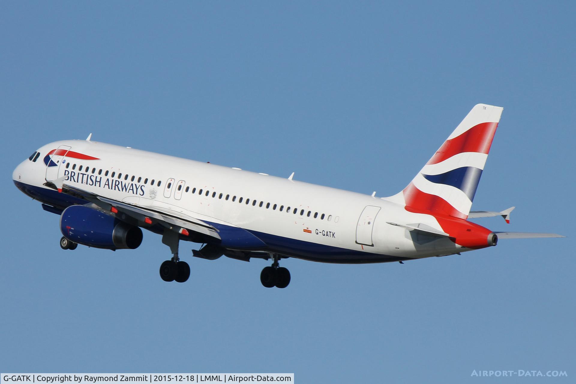 G-GATK, 2002 Airbus A320-233 C/N 1902, A320 G-GATK British Airways