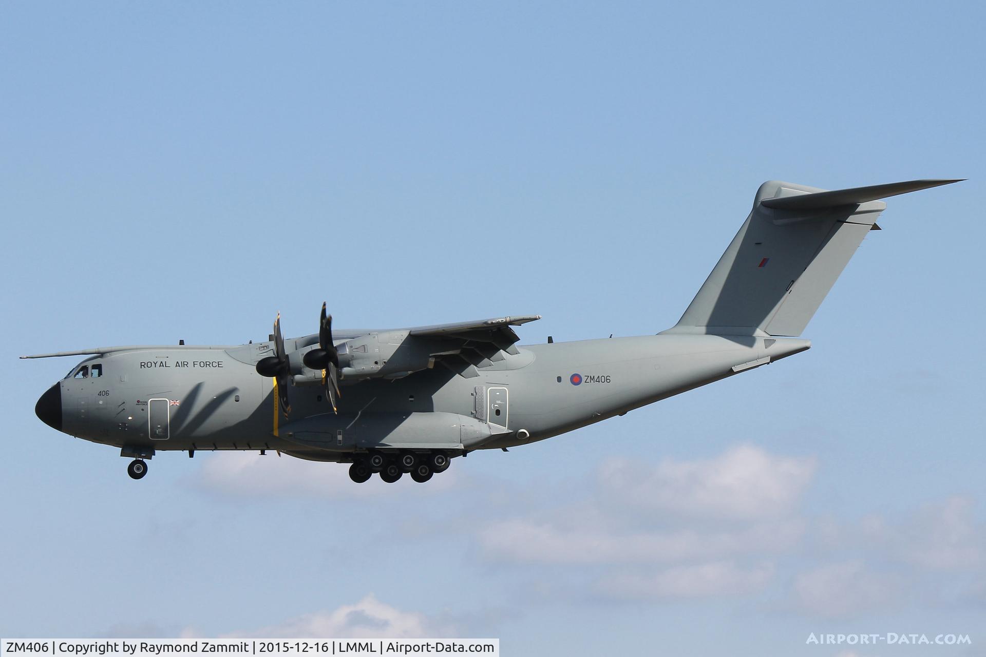 ZM406, 2015 Airbus A400M Atlas C.1 C/N 025, Airbus A400M Atlas C.1 ZM406 Royal Air Force