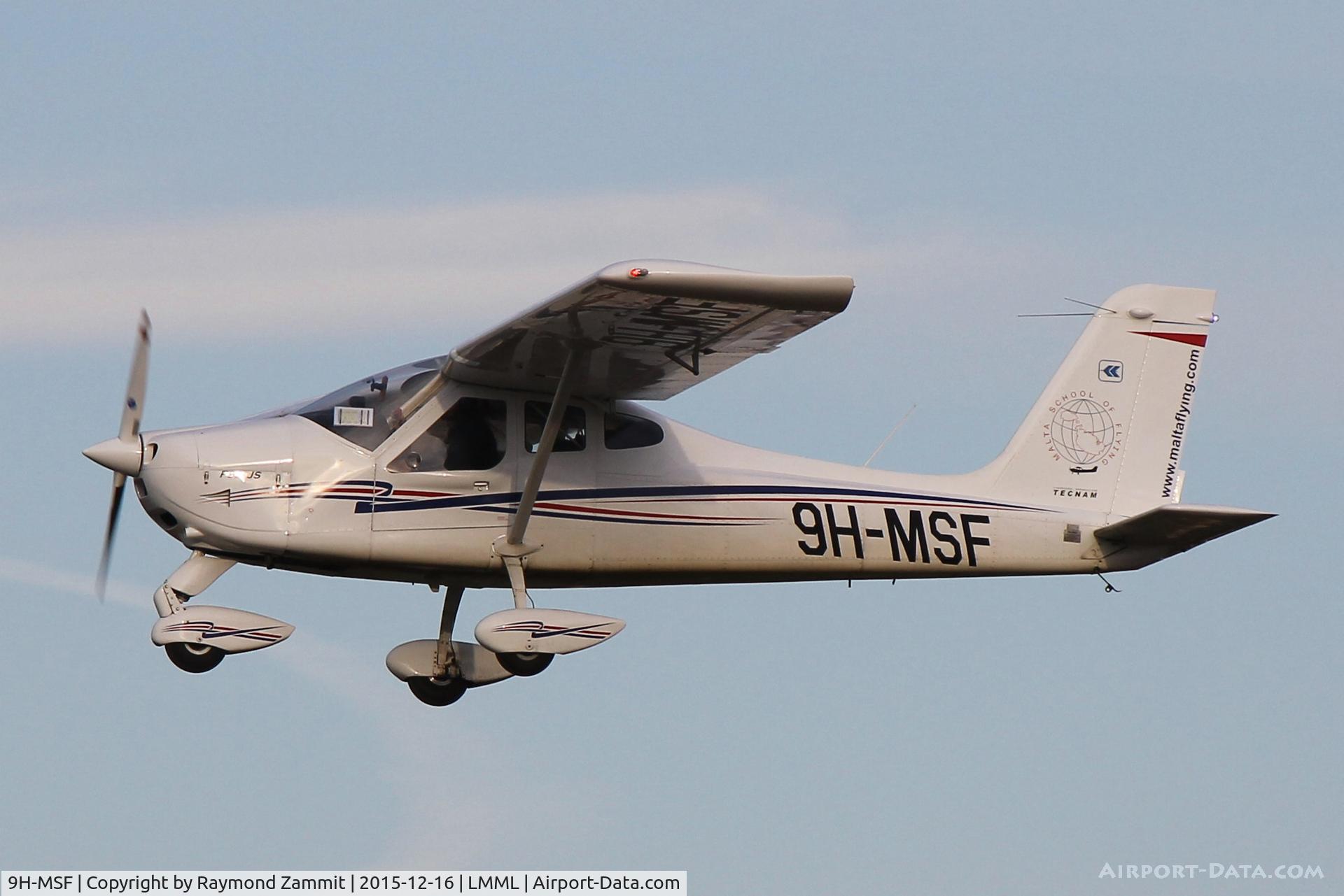9H-MSF, Tecnam P-92JS Echo C/N 121, Tecnam P-92Echo JS 9H-MSF Malta School of Flying
