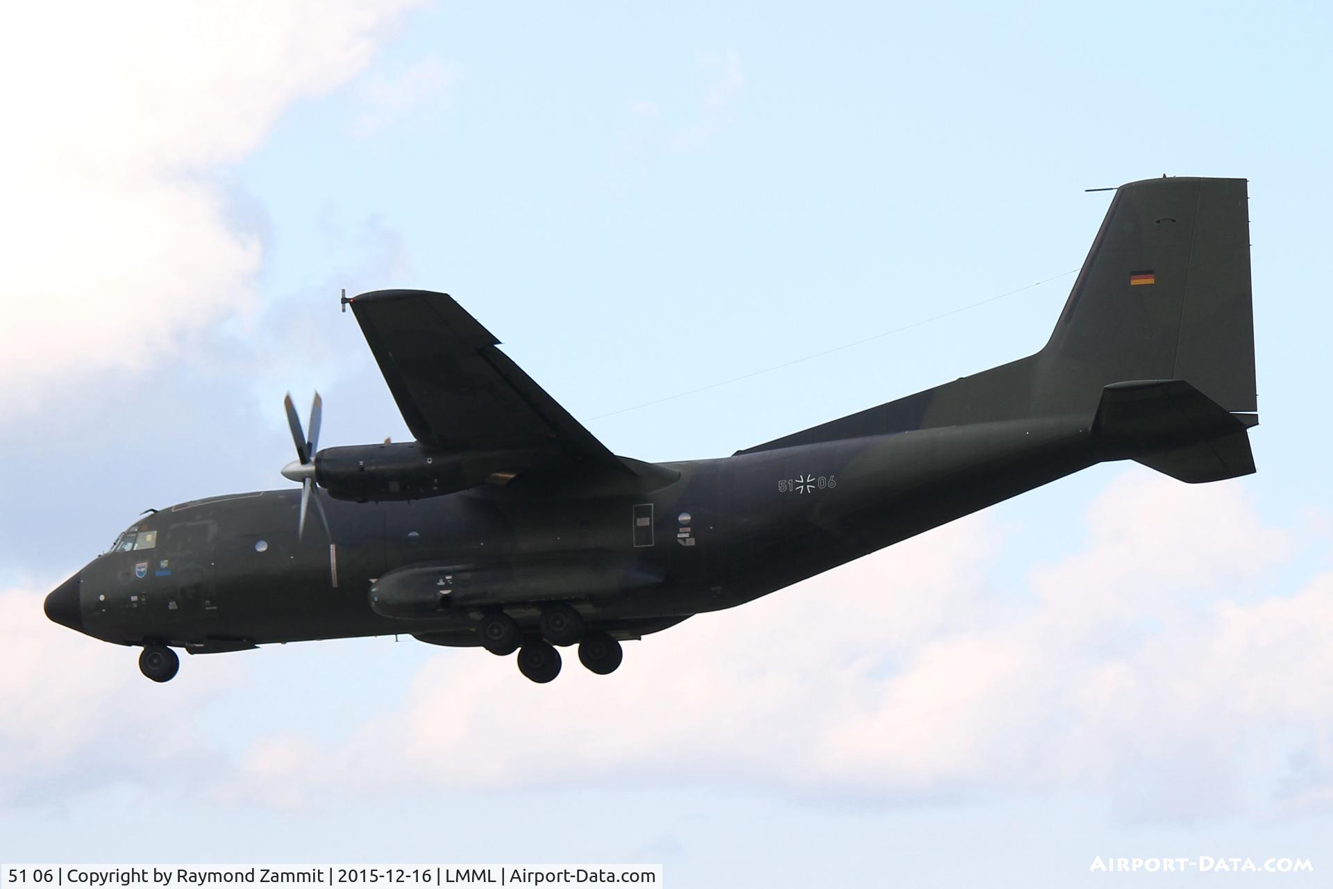 51 06, 1971 Transall C-160D C/N D-143, Transall C-160D 51+06 German Air Force