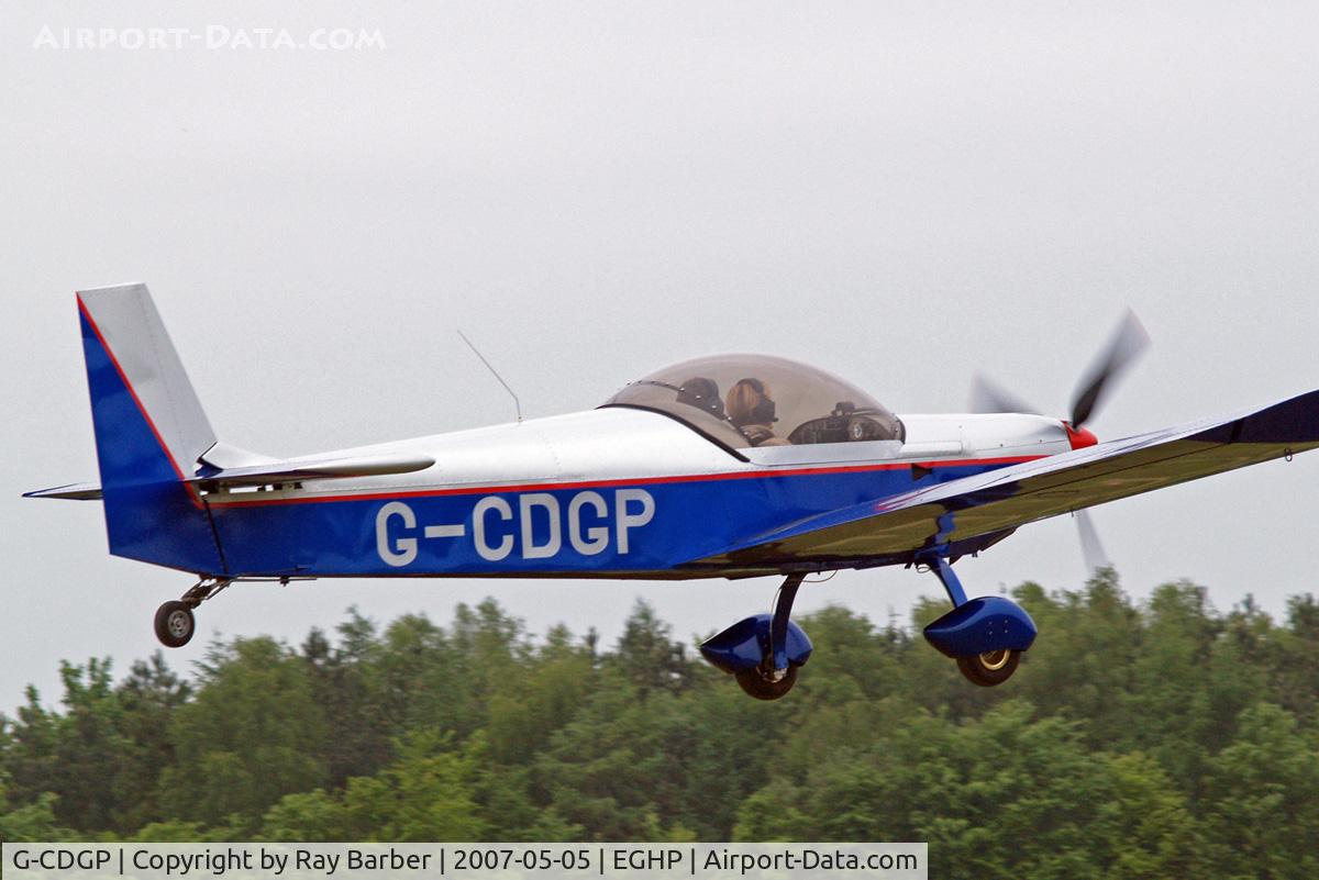 G-CDGP, 2004 Zenair CH-601 XL Zodiac C/N PFA 162B-14313, Zenair CH.601 Zodiac [PFA 162B-14313] Popham~G 05/05/2007