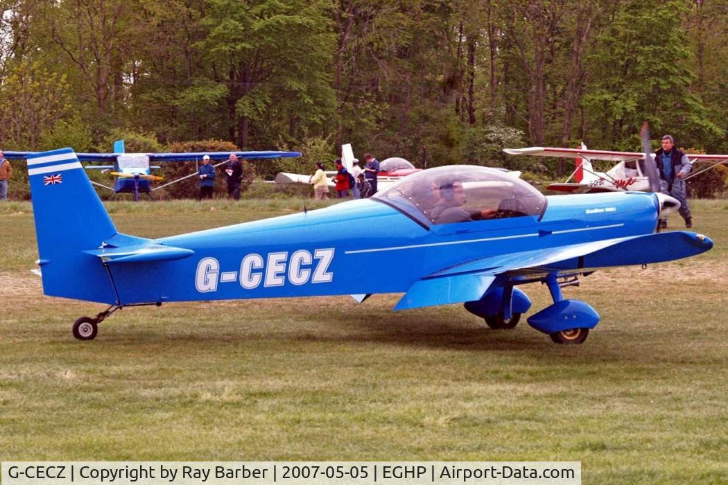 G-CECZ, 2006 Zenair CH-601XL C/N PFA 162B-14458, Zenair CH.601XL Zodiac [PFA 162B-14458] Popham~G 05/05/2007