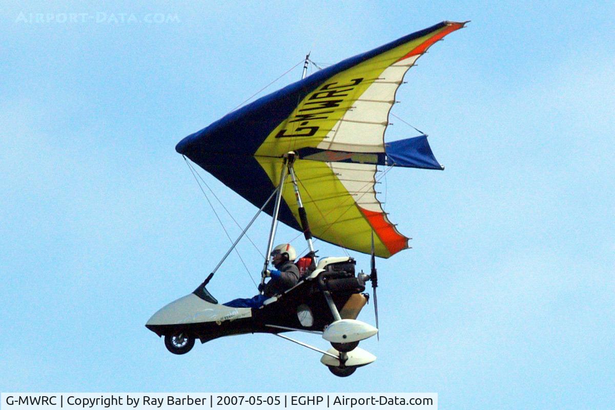 G-MWRC, 1991 Mainair Gemini Flash IIA C/N 820-0191-7-W614, Mainair Gemini Flash [820-0191-7-W614] Popham~G 05/05/2007
