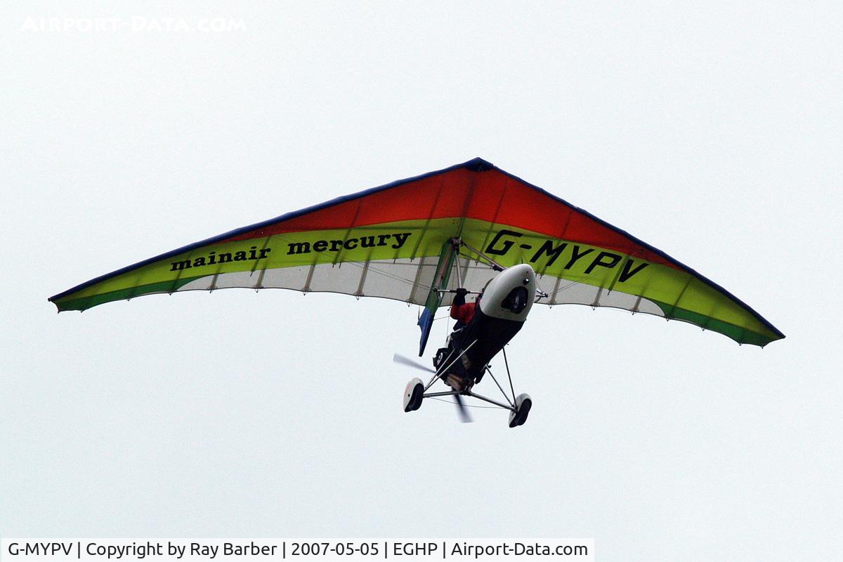G-MYPV, 1994 Mainair Mercury C/N 986-0394-7-W782, Mainair Mercury [986-0394-7-W782] Popham~G 05/05/2007