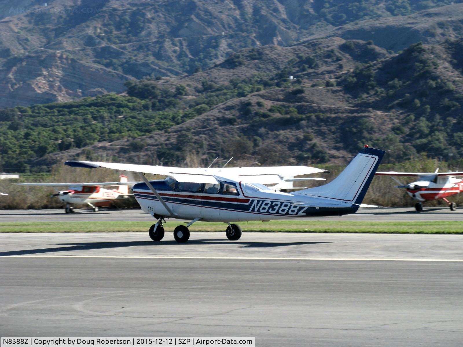 N8388Z, 1963 Cessna 210-5 C/N 205-0388, 1963 Cessna 210-5(205) UTILINE, (fixed-gear version of 210C), Continental IO-470-E 260 Hp, advantages-lower initial cost, more room & payload and lower insurance rate. takeoff roll Rwy 04