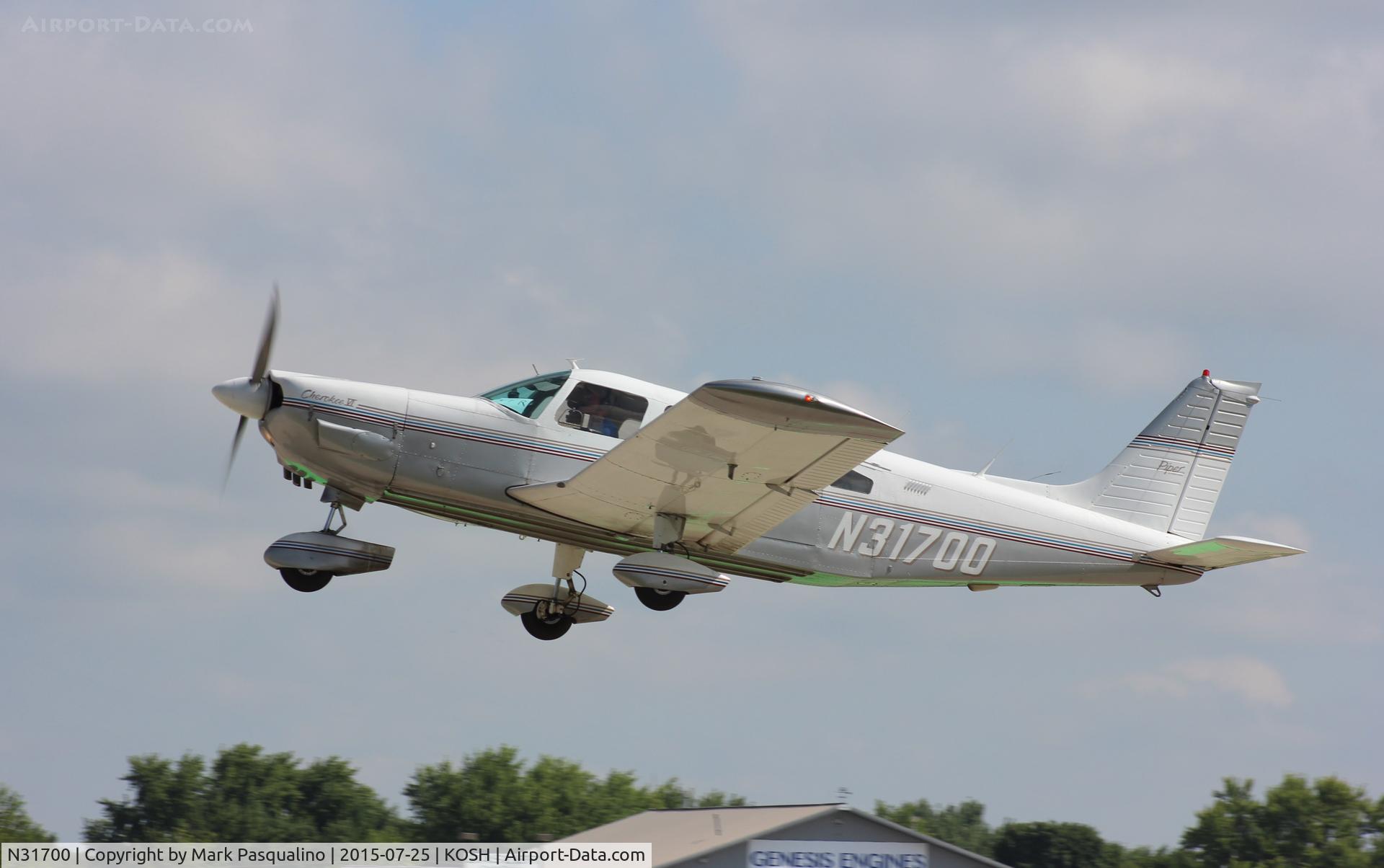 N31700, 1978 Piper PA-32-300 Cherokee Six Cherokee Six C/N 32-7840143, Piper PA-32-300