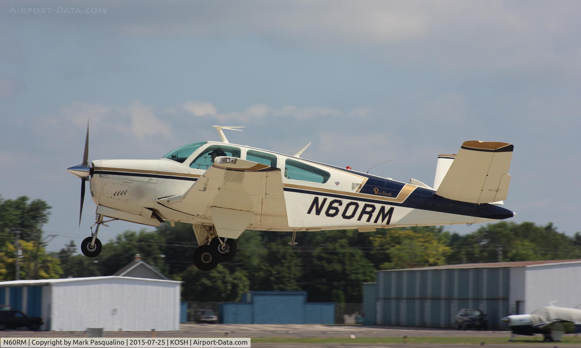 N60RM, 1977 Beech V35B Bonanza C/N D-10048, Beech V35B