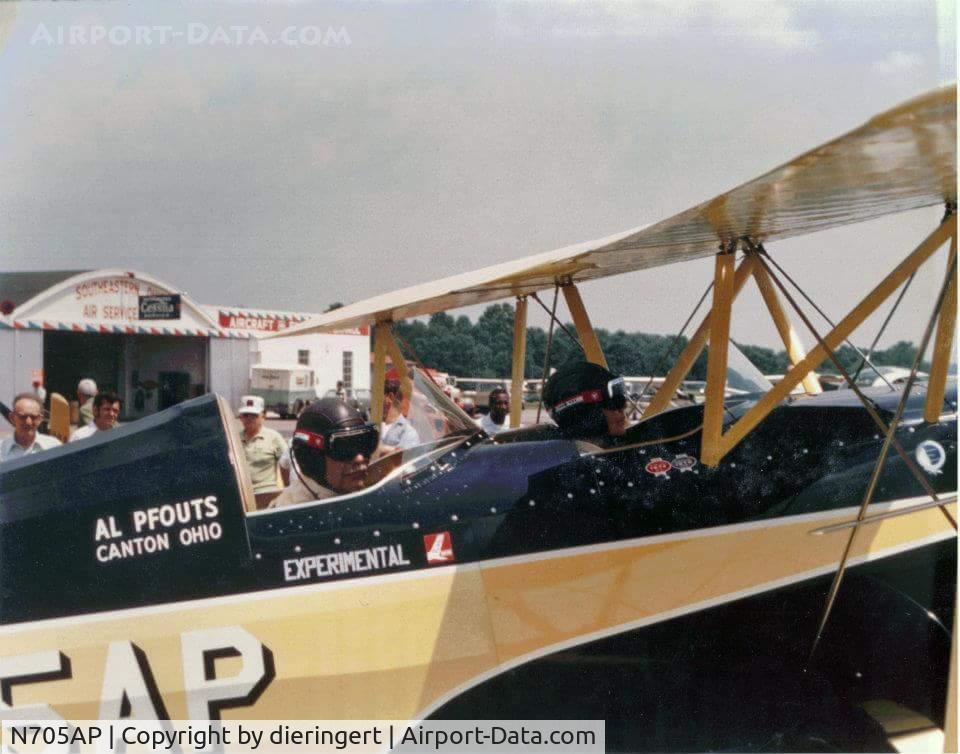 N705AP, 1969 D'Apuzzo D-260 Senior Aero Sport C/N 7, Alfred & Betty Pfouts w/ Super Bee
