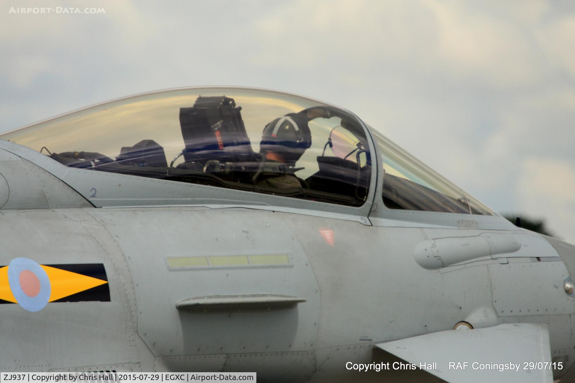ZJ937, 2007 Eurofighter EF-2000 Typhoon FGR.4 C/N 0121/BS028, RAF 11 Sqn