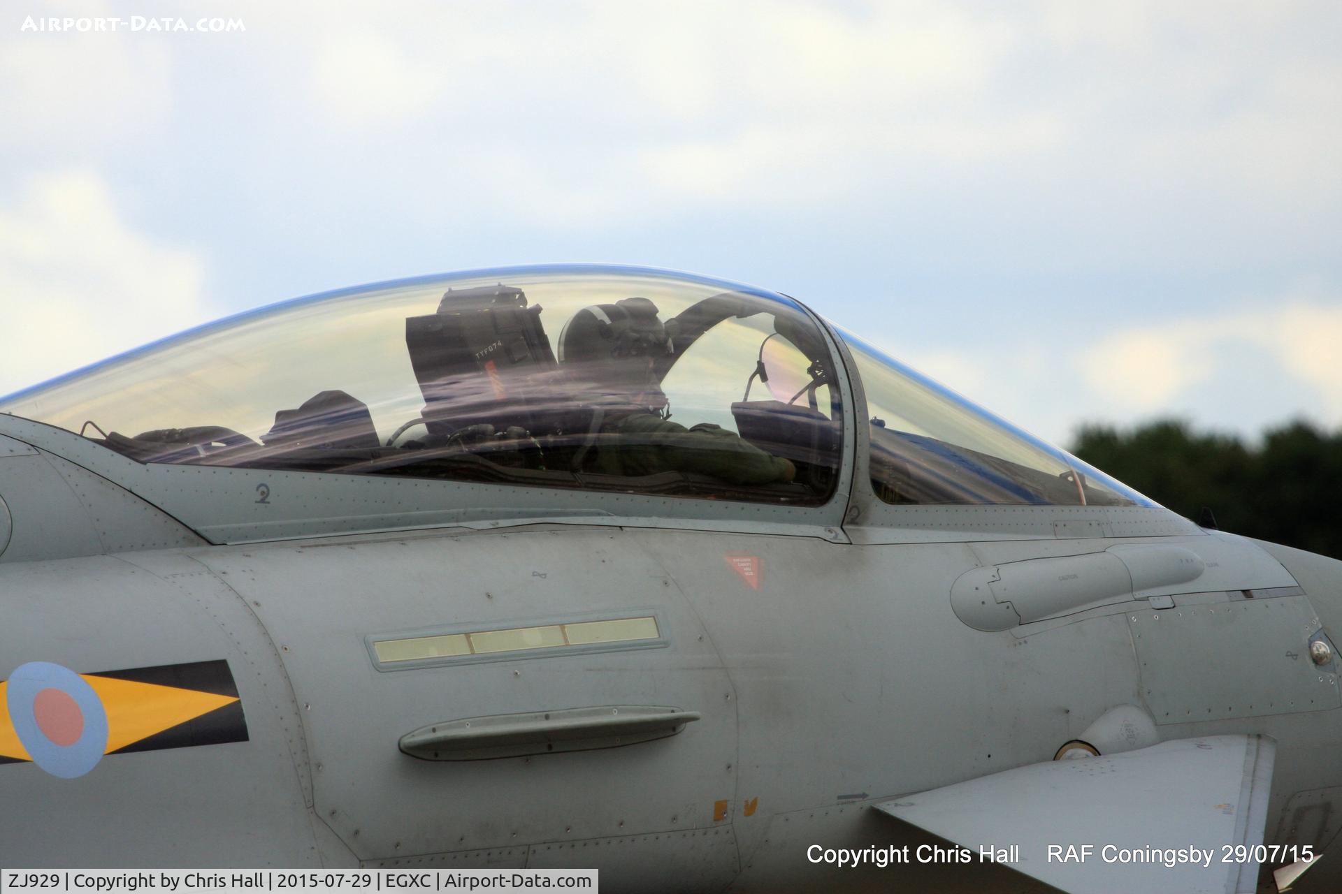 ZJ929, 2006 Eurofighter EF-2000 Typhoon FGR4 C/N 0096/BS020, RAF 11(F) Sqn