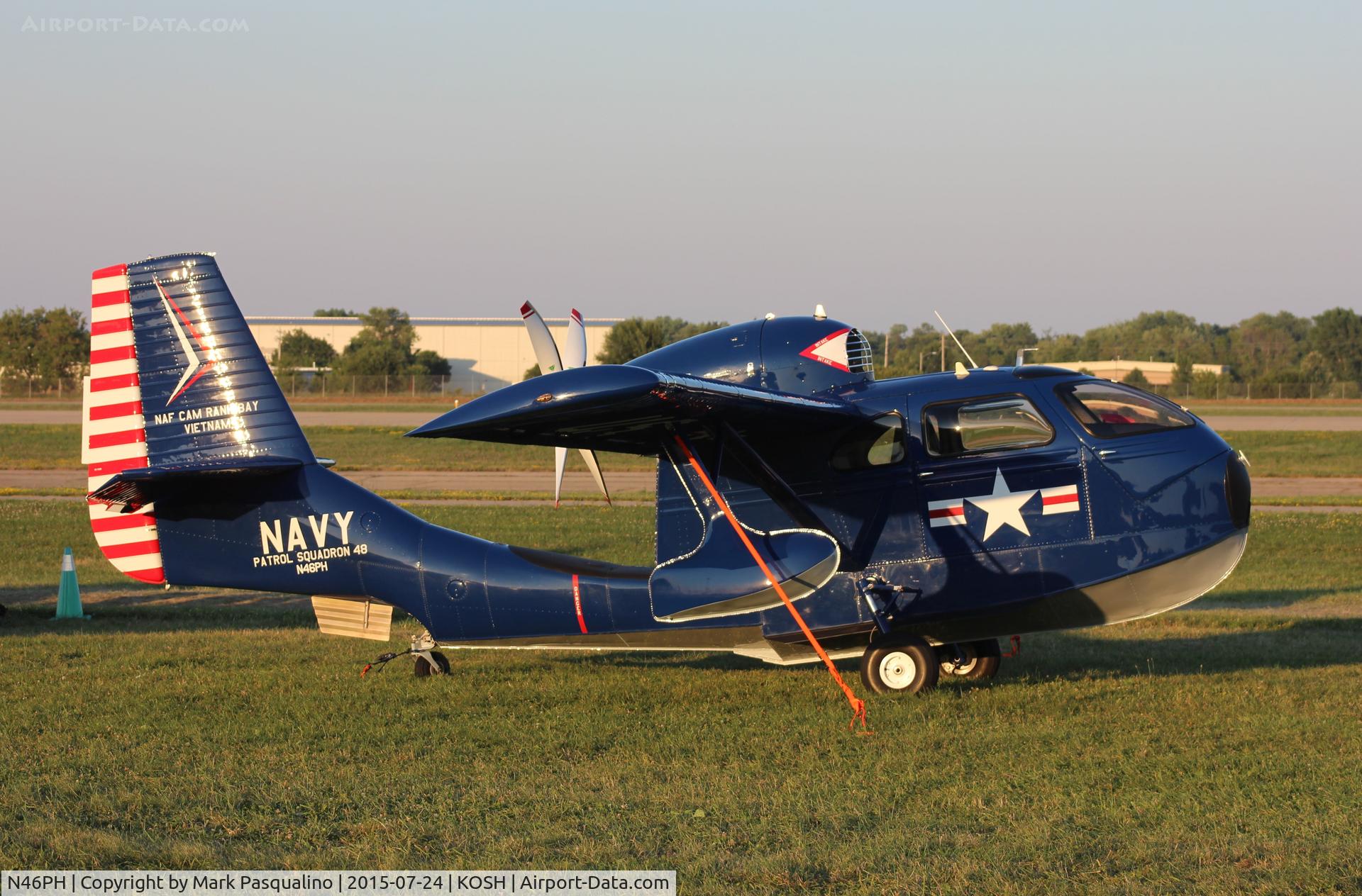 N46PH, Republic RC-3 Replica Seabee C/N 001, Lake Tahoe Special