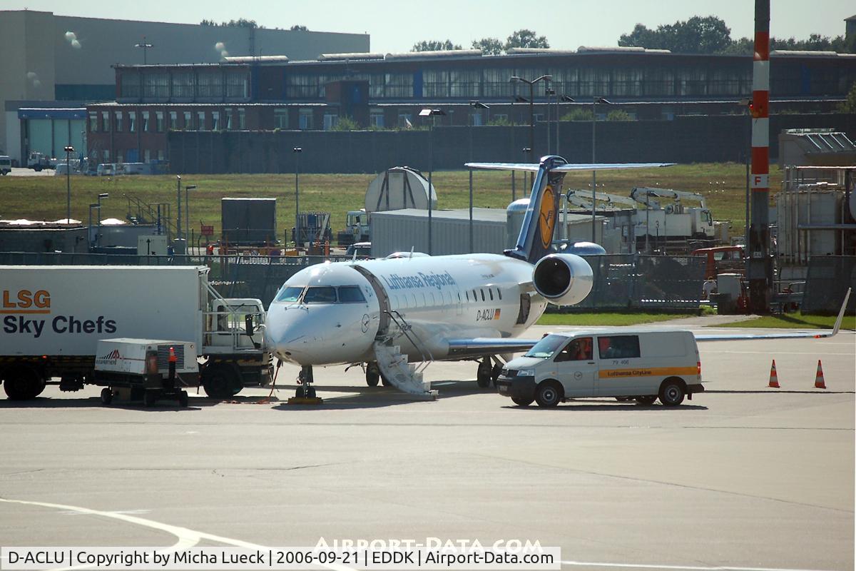 D-ACLU, 1996 Canadair CRJ-200LR (CL-600-2B19) C/N 7104, At Cologne/Bonn