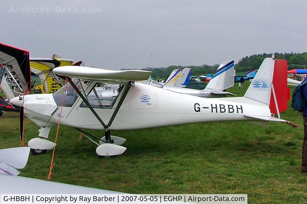 G-HBBH, 2006 Comco Ikarus C42 FB100 C/N 0608-6835, Comco Ikarus C42 Cyclone FB100 [0608-6835] Popham~G 05/05/2007