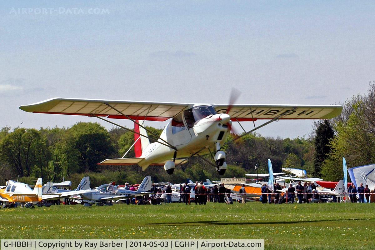 G-HBBH, 2006 Comco Ikarus C42 FB100 C/N 0608-6835, Comco Ikarus C42 Cyclone FB100 [0608-6835] Popham~G 03/05/2014