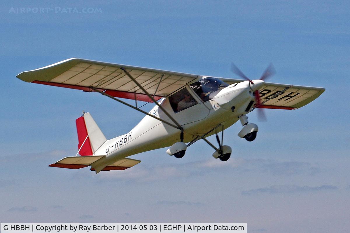 G-HBBH, 2006 Comco Ikarus C42 FB100 C/N 0608-6835, Comco Ikarus C42 Cyclone FB100 [0608-6835] Popham~G 03/05/2014