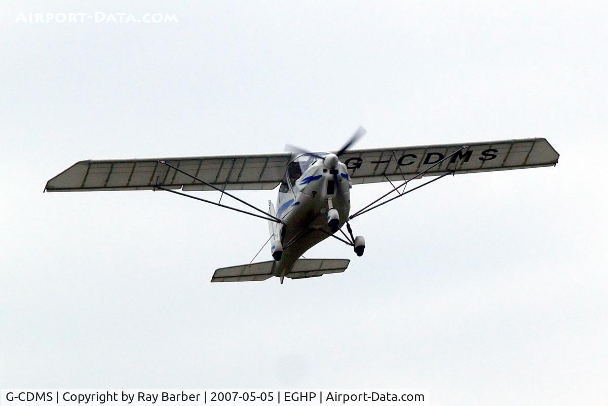 G-CDMS, 2005 Comco Ikarus C42 FB80 C/N 0506-6689, G-CDMS   Comco Ikarus C42 Cyclone FB80 [0506-6689] Popham~G 05/05/2007