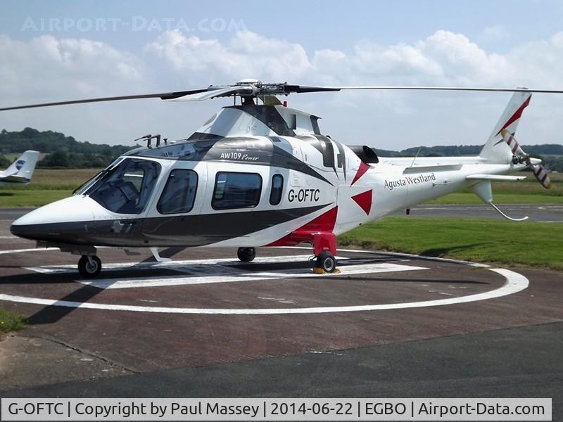G-OFTC, 1999 Agusta A-109E Power C/N 11043, @ Halfpenny Green. EX:-N195NJ.