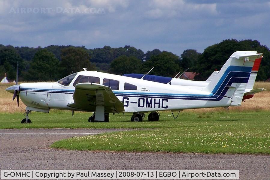G-OMHC, 1979 Piper PA-28RT-201 Arrow IV C/N 28R-7918105, @ Halfpenny Green. EX:-N3072Y.