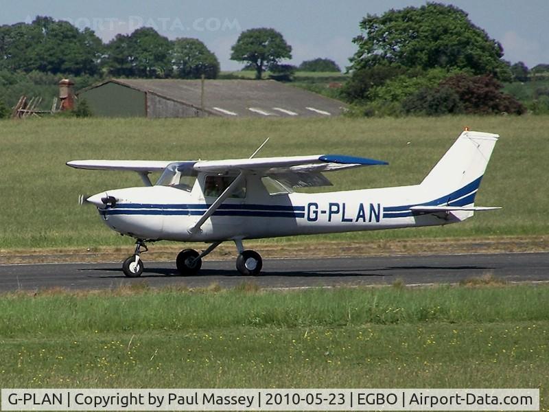 G-PLAN, 1974 Reims F150L C/N 1066, Arriving @ Halfpenny Green. EX:-PH-SPR.