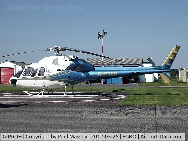 G-PRDH, 1987 Aerospatiale AS-355F-2 Ecureuil 2 C/N 5367, @ Halfpenny Green. EX:-G-DOOZ,G-BNSX.