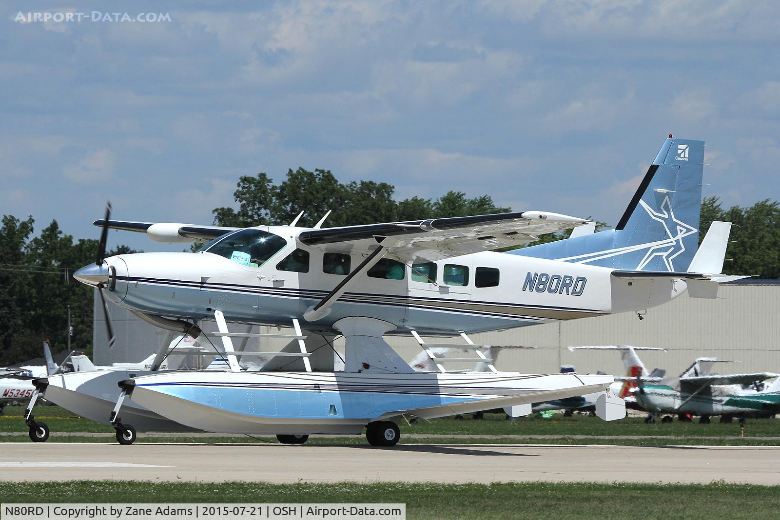 N80RD, 1986 Cessna 208 Caravan I C/N 20800085, 2015 EAA AirVenture - Oshkosh, Wisconsin