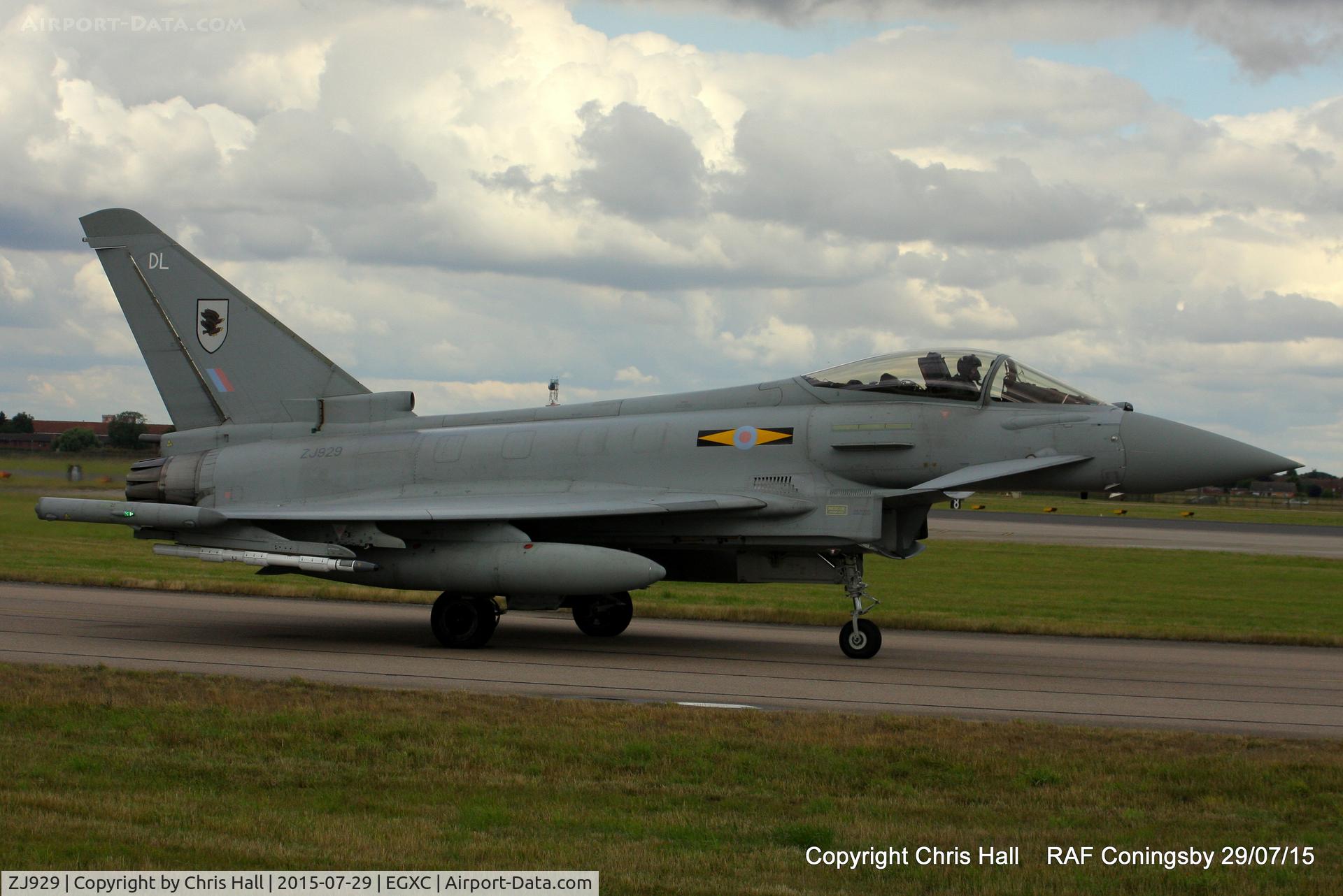 ZJ929, 2006 Eurofighter EF-2000 Typhoon FGR4 C/N 0096/BS020, RAF 11(F) Sqn