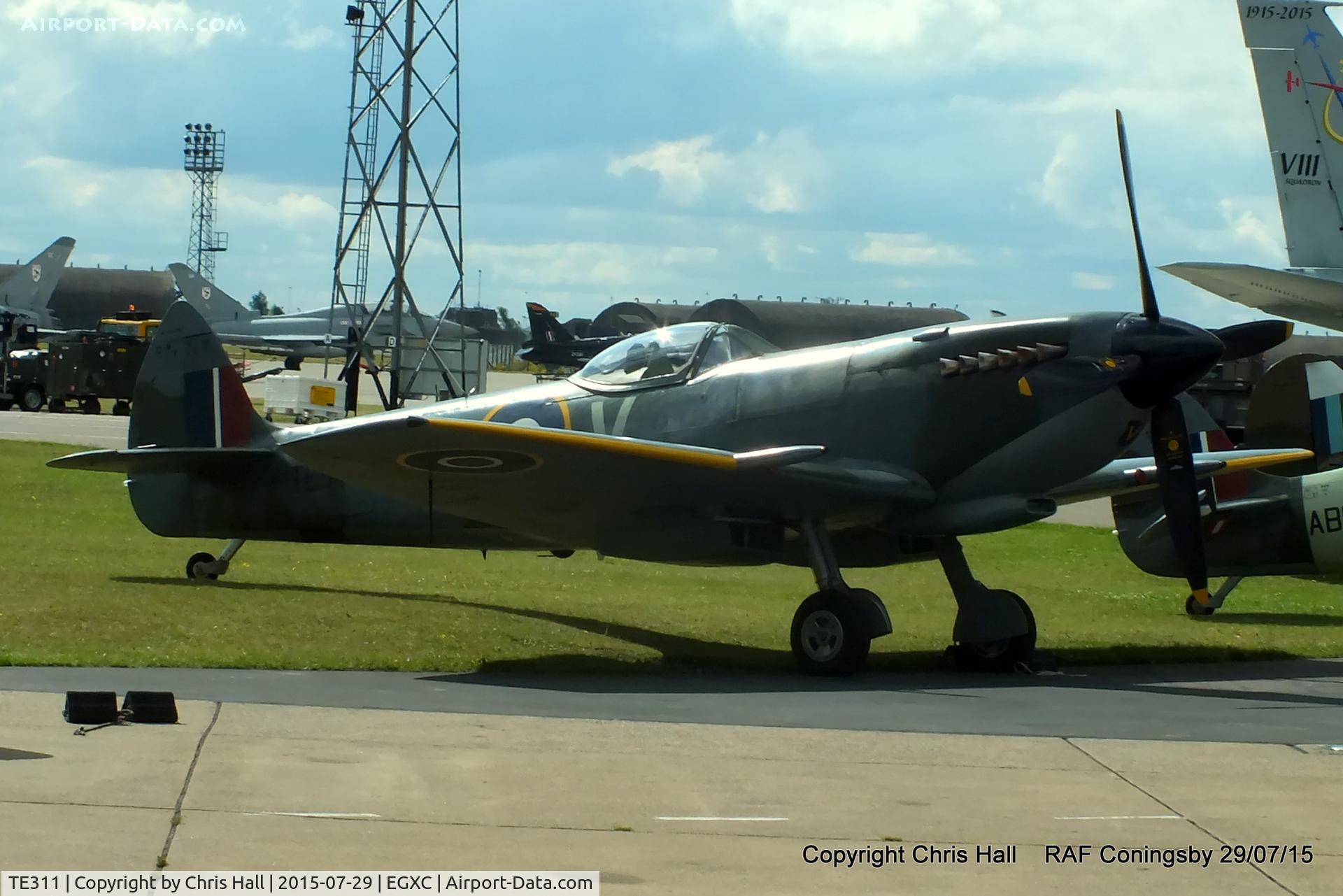 TE311, 1945 Supermarine 361 Spitfire LF.XVIe C/N CBAF.IX.4497, BBMF