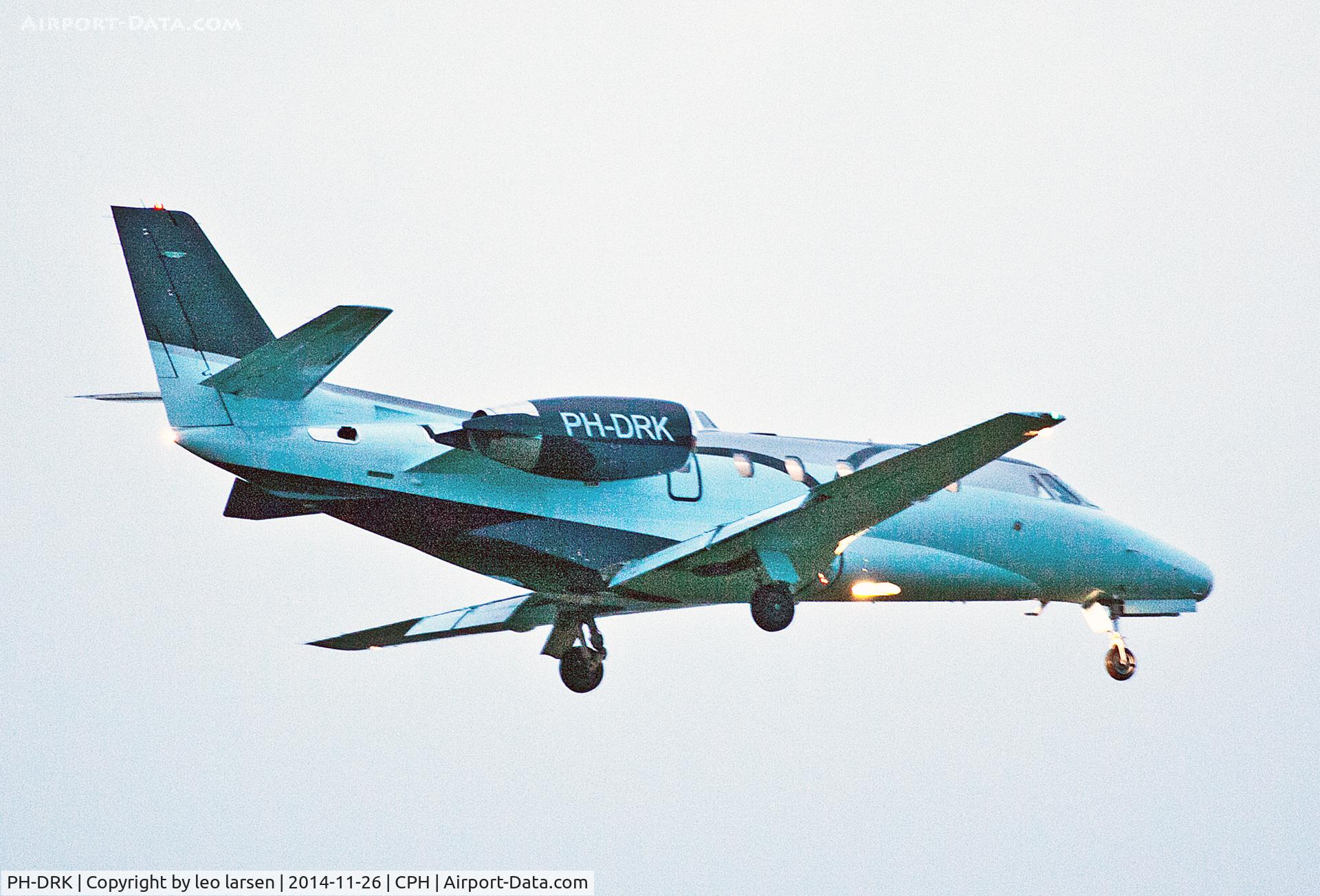 PH-DRK, 2002 Cessna 560XL Citation C/N 560-5258, Copenhagen 26.11.14