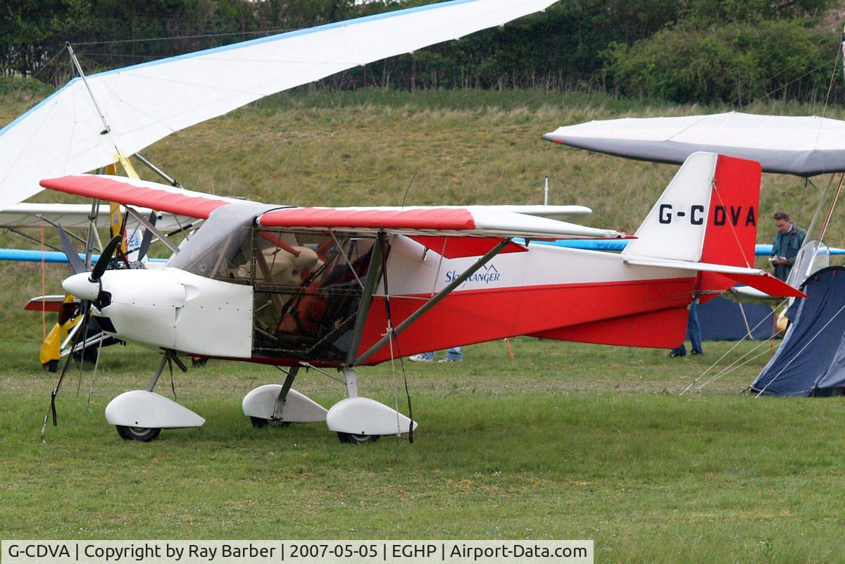 G-CDVA, 2005 Best Off Skyranger 912(2) C/N BMAA/HB/269, Best Off Skyranger 912(2) [BMAA/HB/269] Popham~G 05/05/2007