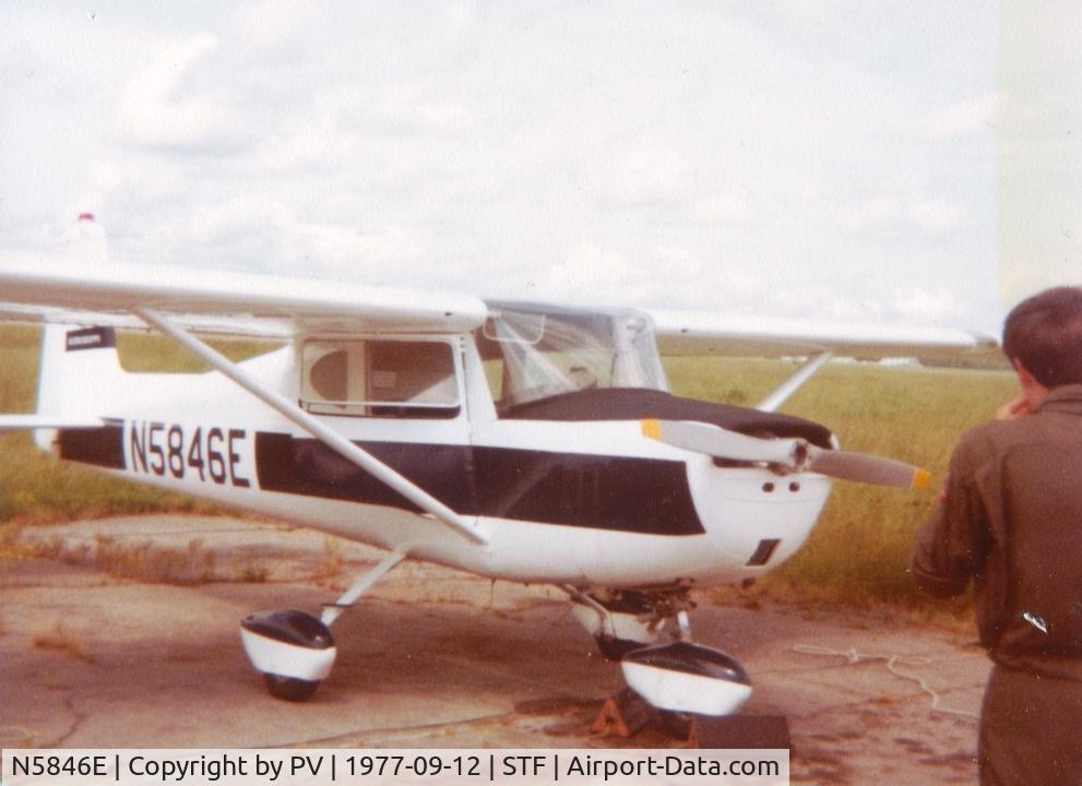 N5846E, 1959 Cessna 150 C/N 17346, as operated by the Civil Air Patrol in the 1970s