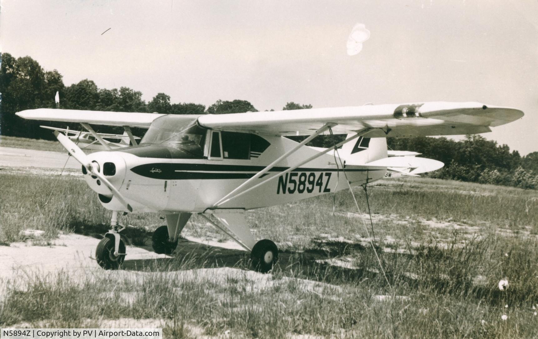 N5894Z, 1963 Piper PA-22-108 Colt C/N 22-9759, mid-1960 at Suburban Airport, Maryland