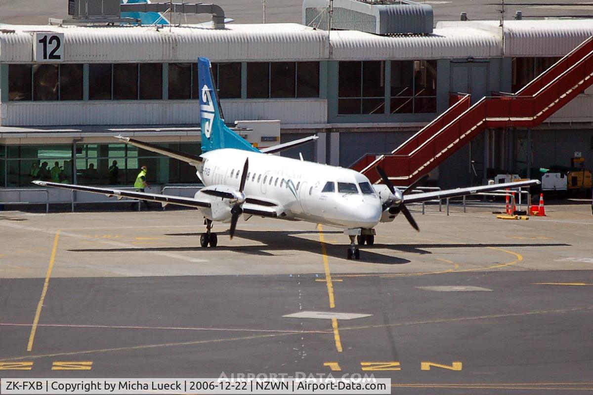 ZK-FXB, Saab SF340A C/N 340A-122, At Wellington
