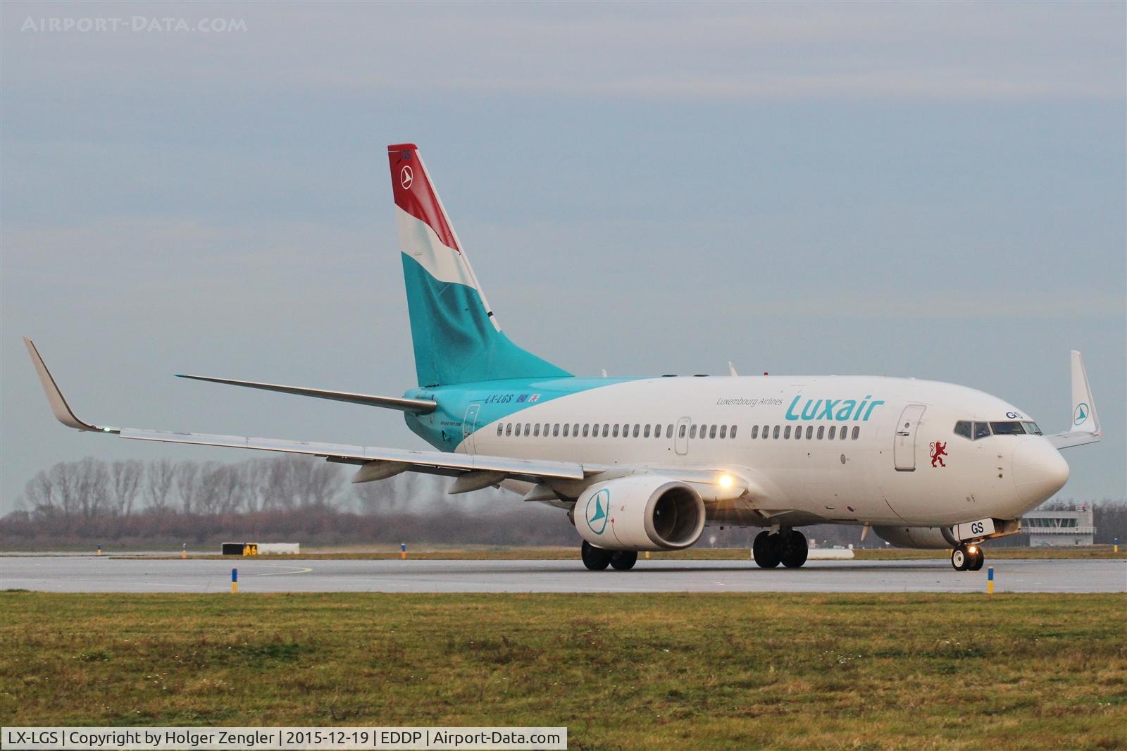 LX-LGS, 2005 Boeing 737-7C9 C/N 33956, Rare guest on LEJ...