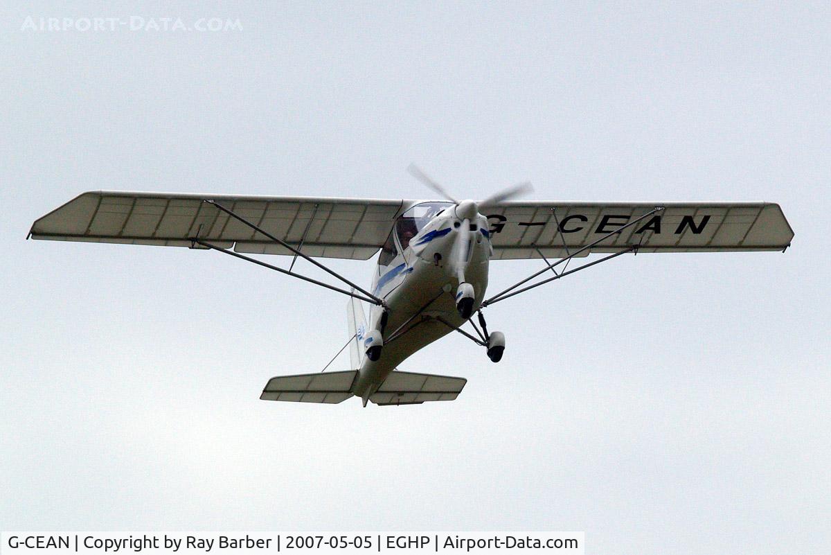 G-CEAN, 2006 Comco Ikarus C42 FB80 C/N 0606-6825, Comco Ikarus C-42 Cyclone FB80 [0606-6825] Popham~G 05/05/2007
