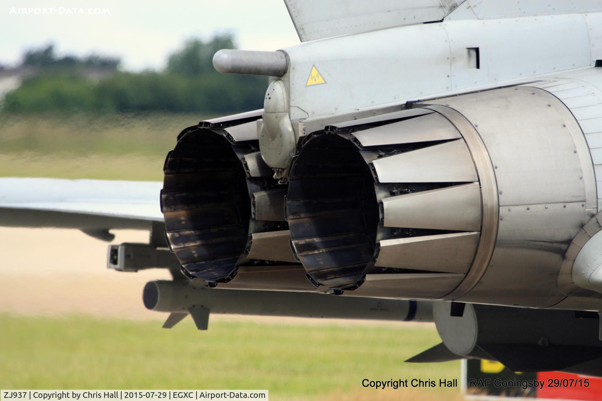 ZJ937, 2007 Eurofighter EF-2000 Typhoon FGR.4 C/N 0121/BS028, RAF 11 Sqn