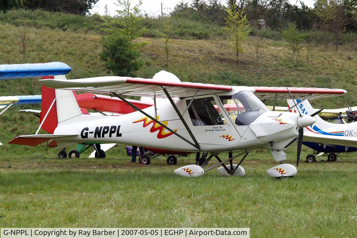 G-NPPL, 2003 Comco Ikarus C42 FB100 C/N 0307-6543, Comco Ikarus C-42 Cyclone FB100 [0307-6543] Popham~G 05/05/2007