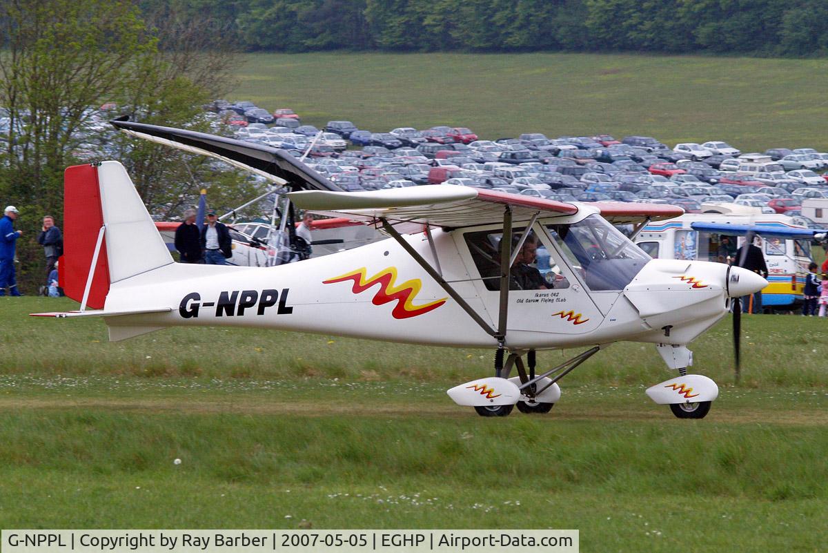 G-NPPL, 2003 Comco Ikarus C42 FB100 C/N 0307-6543, Comco Ikarus C-42 Cyclone FB100 [0307-6543] Popham~G 05/05/2007