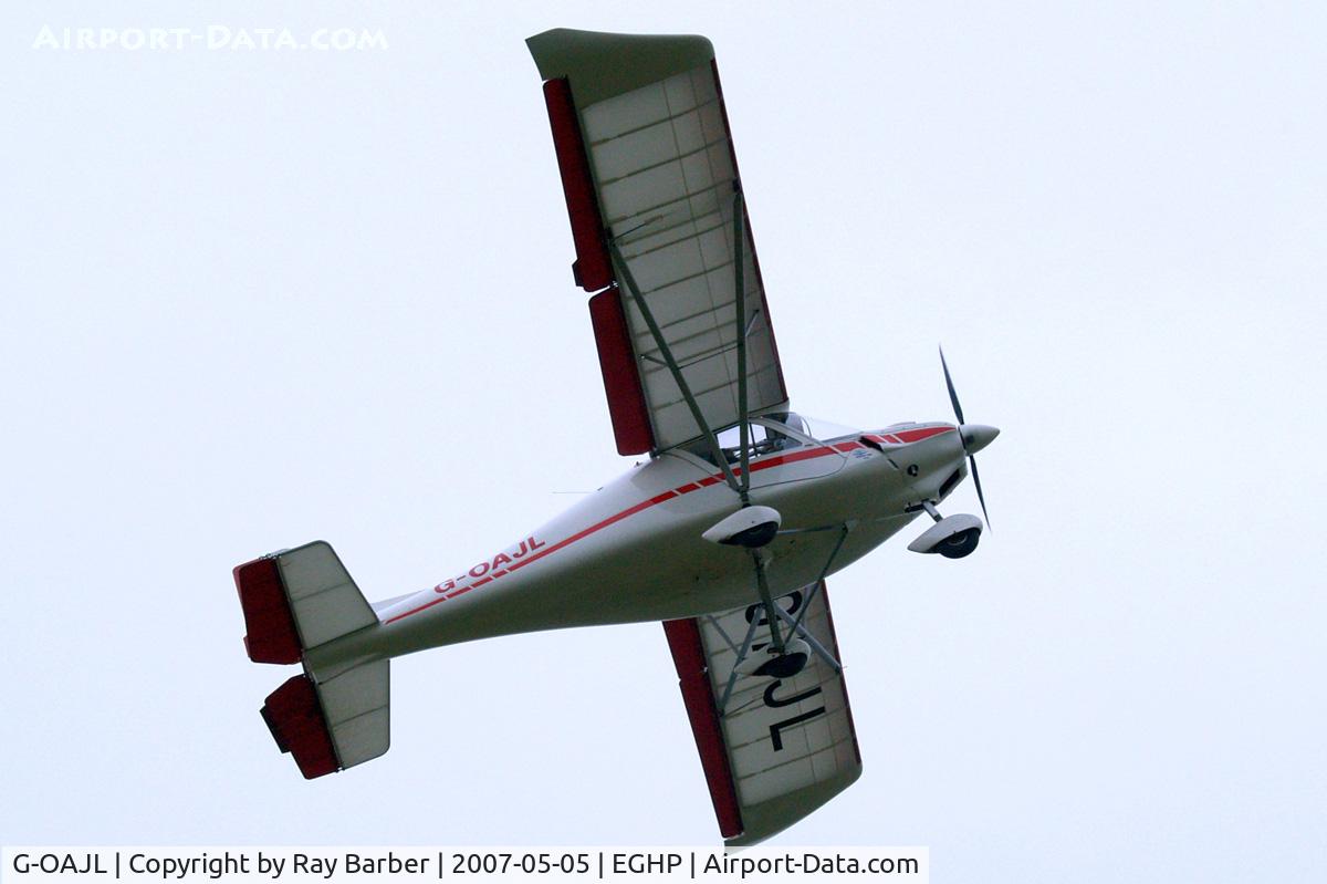 G-OAJL, 2004 Comco Ikarus C42 FB100 C/N 0403-6589, Comco Ikarus C-42 Cyclone FB100 [0403-6589] Popham~G 05/05/2007