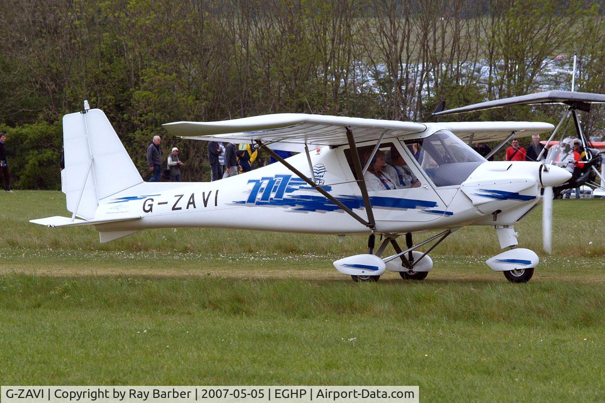 G-ZAVI, 2006 Comco Ikarus C42 FB100 C/N 0601-6777, Comco Ikarus C-42 Cyclone FB100 [0601-6777] Popham~G 05/05/2007