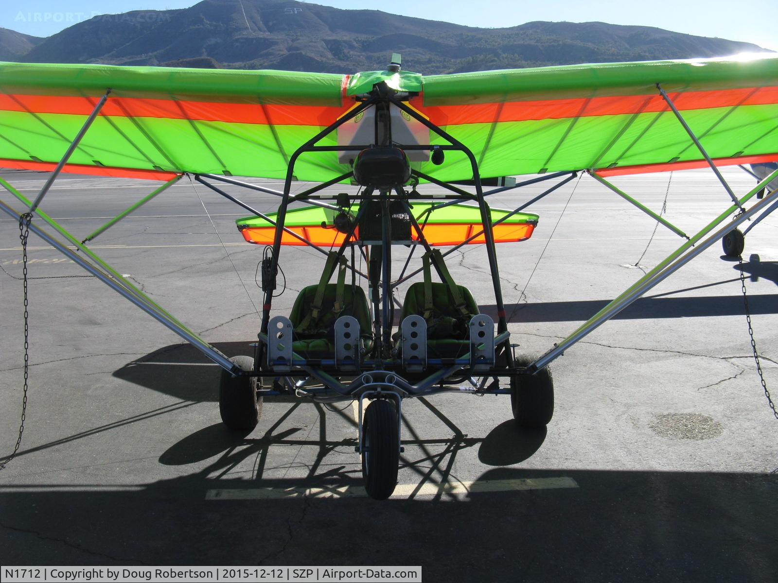 N1712, Quicksilver Sport IIS C/N 0071, 2005 Quicksilver SPORT IIS, Rotax 582DCDI two-stroke 65 Hp, Experimental Lightweight class, two seats side by side