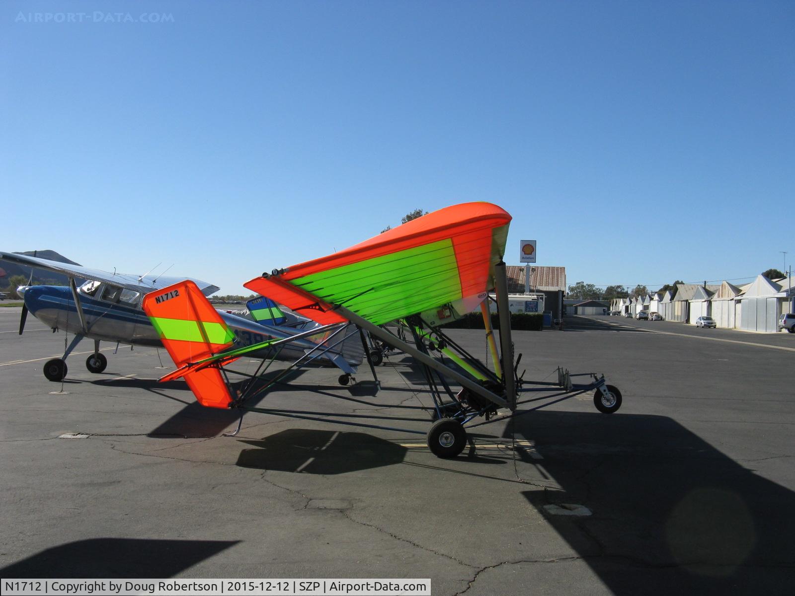 N1712, Quicksilver Sport IIS C/N 0071, 2005 Quicksilver SPORT IIS, Rotax 582DCDI 65 Hp