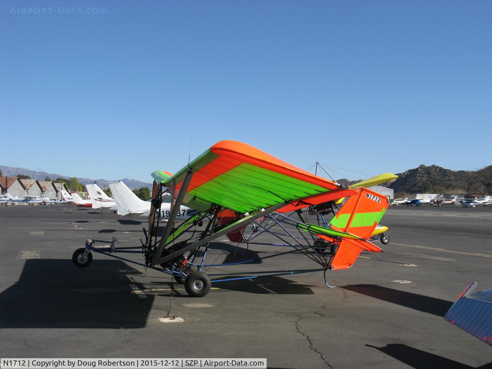 N1712, Quicksilver Sport IIS C/N 0071, 2005 Quiicksilver SPORT IIS, Rotax 582DCDI 65 Hp two-stroke, Experimental Lightweight class, two-place side by side