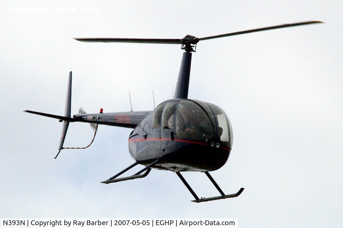 N393N, 2005 Robinson R44 Raven I C/N 1467, Robinson R-44 Raven I [1467] Popham~G 05/05/2007