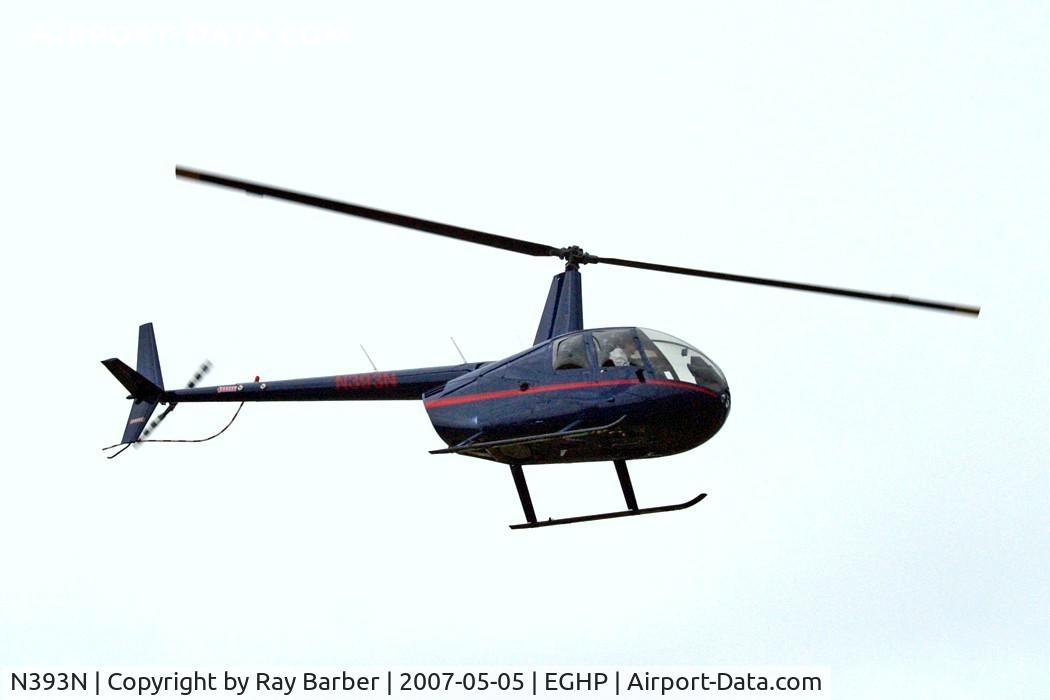 N393N, 2005 Robinson R44 Raven I C/N 1467, Robinson R-44 Raven I [1467] Popham~G 05/05/2007