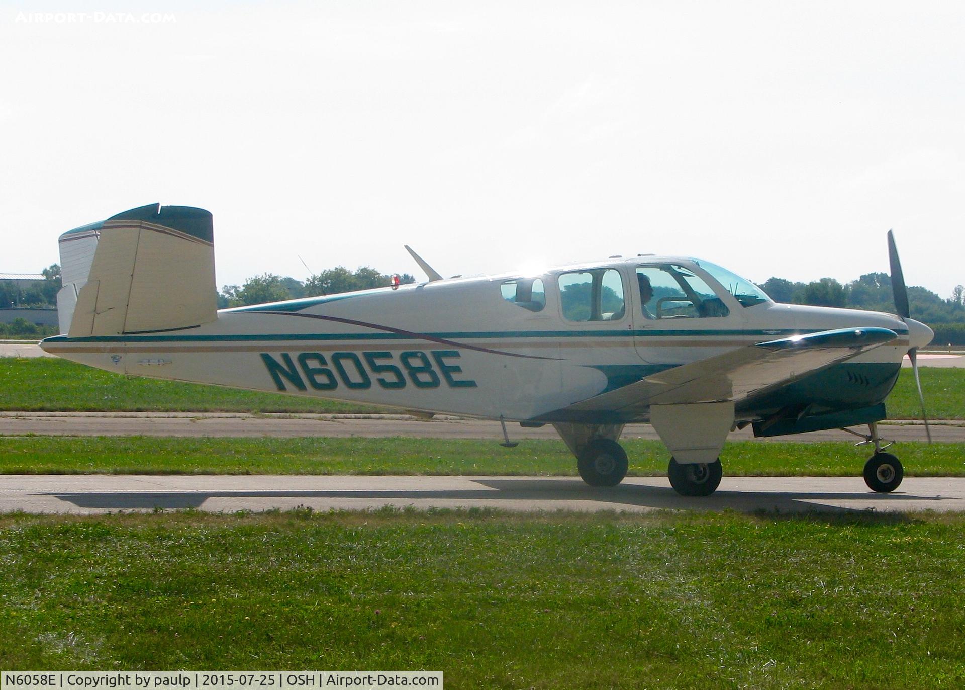 N6058E, 1959 Beech K35 Bonanza C/N D-6025, At AirVenture