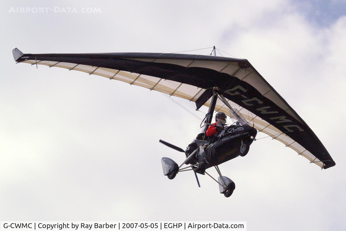 G-CWMC, 2006 P&M Aviation Quik GT450 C/N 8201, P & M Aviation Quick GT450 [8201] (Wiltshire Microlight Centre) Popham~G 05/05/2007. Earlier colour scheme on the wing.