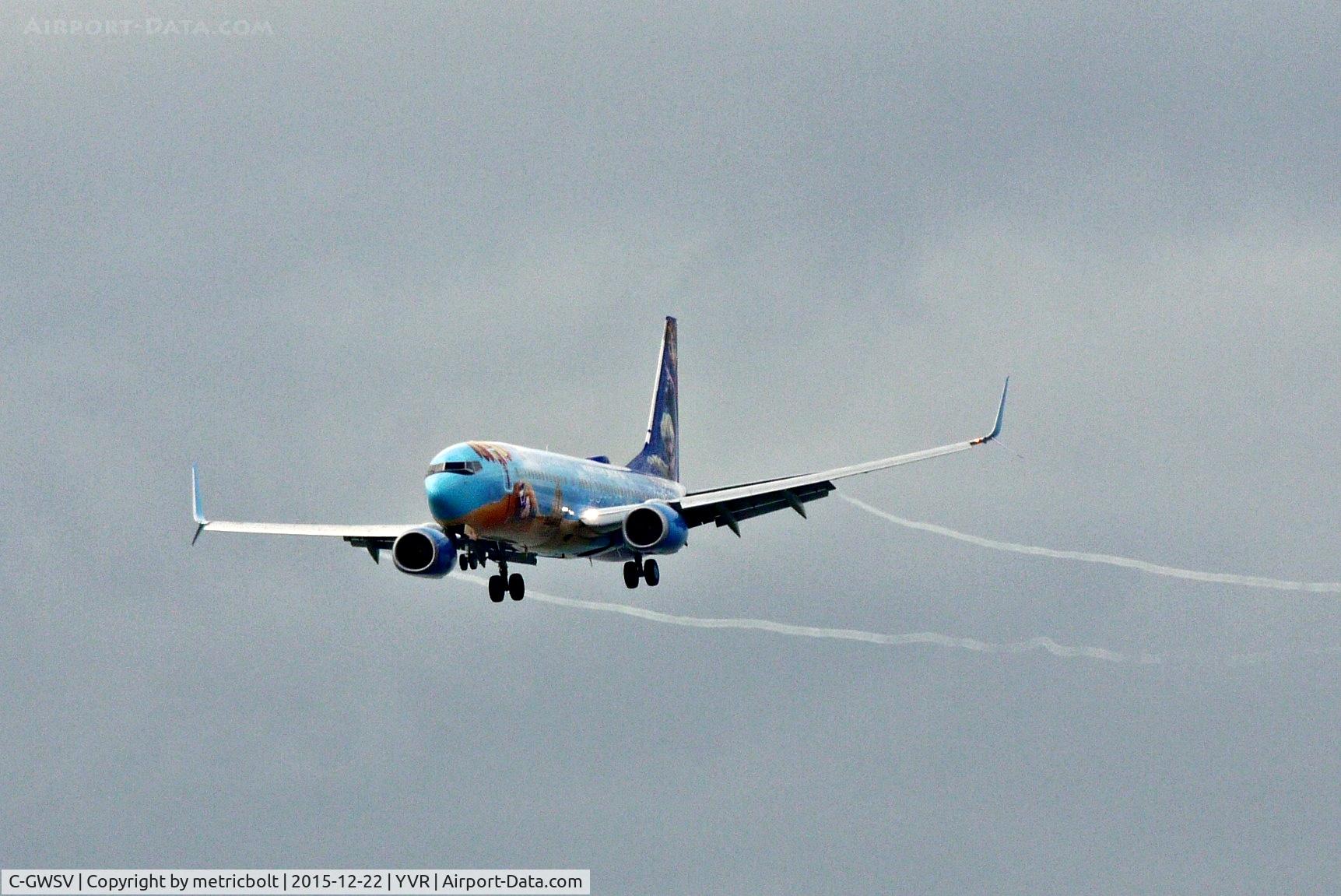 C-GWSV, 2009 Boeing 737-8CT C/N 37158, Westjet 