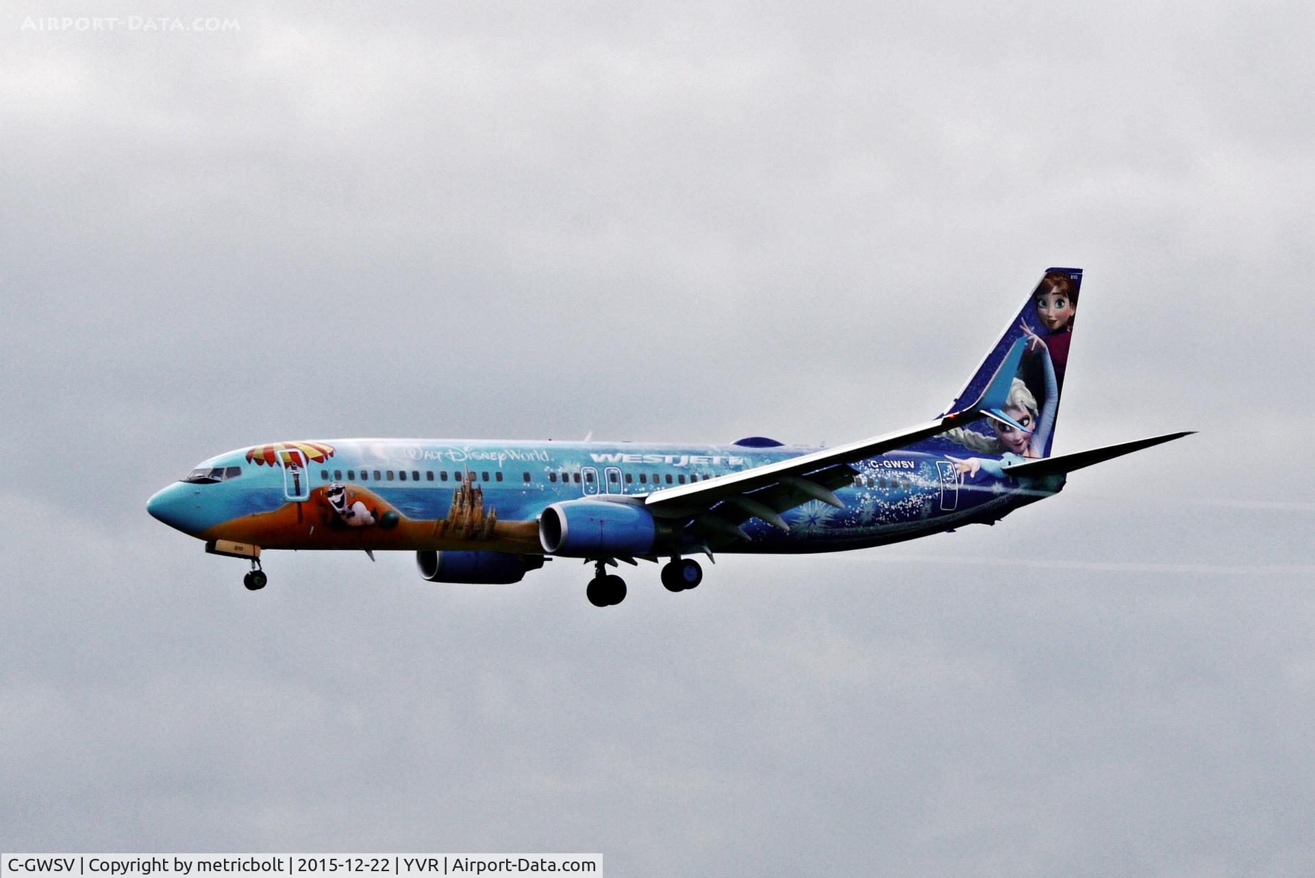 C-GWSV, 2009 Boeing 737-8CT C/N 37158, 